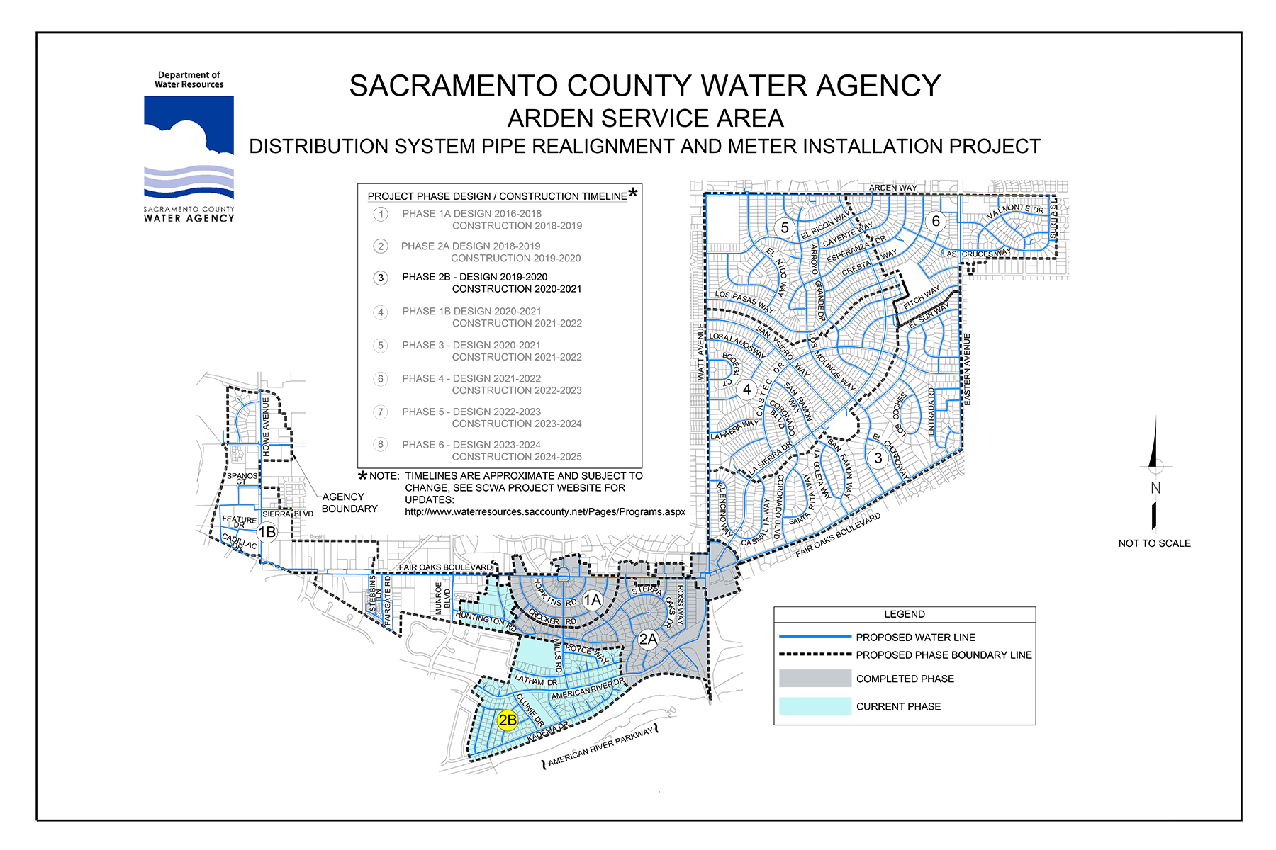 Sacramento County Water Agency Arden Service Area Pipe And Meter 